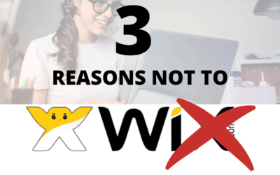 WHY NOT WIX? 3 Reasons